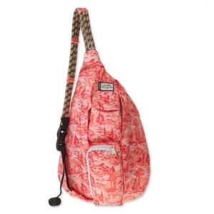 Kavu Women’s Mini Rope Sling Orange Landscape Backpack